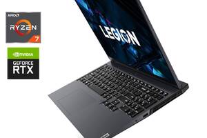 Игровой ноутбук Lenovo Legion 5 Pro 16ACH6H / 16' (2560x1600) IPS / AMD Ryzen 7 5800H (8 (16) ядер по 3.2 - 4.4 GHz)...