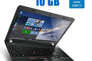 Игровой ноутбук Lenovo ThinkPad E560/ 15.6' 1920x1080/ i7-6500U/ 10GB RAM/ 250GB SSD/ Radeon R7 M370 2GB