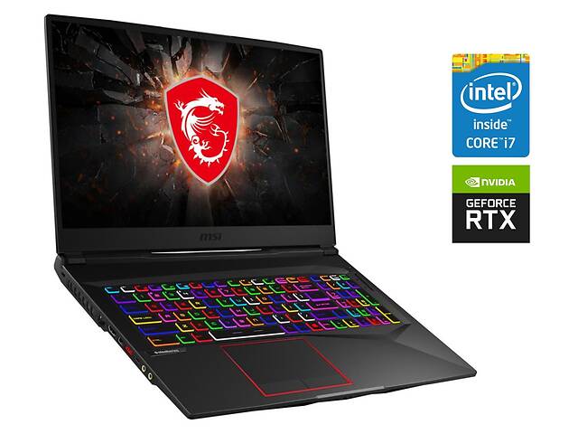 Игровой ноутбук MSI GE75 Raider 9SE / 17.3' (1920x1080) IPS / Intel Core i7-8750H (6 (12) ядер по 2.2 - 4.1 GHz) / 16...