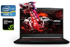 Ноутбук MSI GF63 Thin 10SC/15.6' (1920x1080) IPS/i5-10500H/16GB RAM/256GB SSD/GeForce GTX 1650 Max-Q 4GB