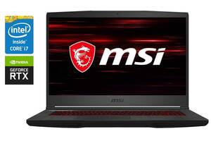 Игровой ноутбук MSI GF65 Thin 9SEXR / 15.6' (1920x1080) IPS / Intel Core i7-9750H (6 (12) ядра по 2.6 - 4.5 GHz) / 16...