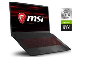 Игровой ноутбук MSI GF75 Thin / 17.3' (1920x1080) IPS / Intel Core i7-10750H (6 (12) ядер по 2.6 - 5.0 GHz) / 16 GB D...