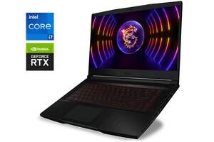 Игровой ноутбук MSI Thin GF63 12VE / 15.6' (1920x1080) IPS / Intel Core i7-12650H (10 (16) ядер по 3.5 - 4.7 GHz) / 1...