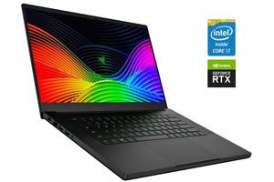 Игровой ноутбук Razer Blade 15 RZ09-0300 / 15.6' (1920x1080) IPS / Intel Core i7-9750H (6 (12) ядер по 2.6 - 4.5 GHz)...