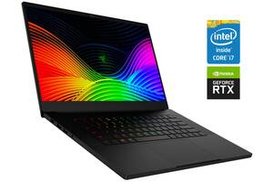 Игровой ноутбук Razer Blade 15 RZ09-0301 / 15.6' (1920x1080) IPS / Intel Core i7-9750H (6 (12) ядер по 2.6 - 4.5 GHz)...