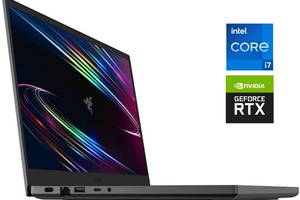 Игровой ноутбук Razer Blade 15 RZ09-0328 / 15.6' (1920x1080) IPS / Intel Core i7-10750H (6 (12) ядер по 2.6 - 5.0 GHz...