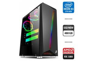 Игровой ПК 1stPlayer R3-3R1 Color LED Black Tower NEW / Intel Xeon E5-2670 v3 (12 (24) ядер по 2.3 - 3.1 GHz) / 16 GB...