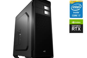 Ігровий ПК AeroCool Aero-500 Black Tower/i7-6700/16GB RAM/240GB SSD/GeForce RTX 3050 8GB