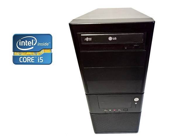 Ігровий ПК Asus Vento Tower/i5-2500/8GB RAM/120GB SSD/GeForce 9500 GT 1GB