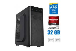 Игровой ПК Casecom GF-19-450 Tower NEW/ Xeon E5-2650 v2/ 32GB RAM/ 256GB SSD/ Radeon RX 460 2GB