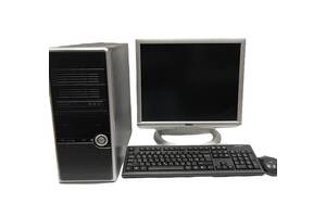 Б/у Комплект ПК: NoName MT| Pentium E6500| 4GB RAM| 320GB HDD|+Б-класс Dell UltraSharp 1907FPVt| 19' 1280x1024