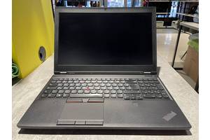 Б/у Ноутбук Lenovo ThinkPad P50 15.6' 1920x1080| Core i7-6700HQ| 16 GB RAM| 480 GB SSD| Quadro M1000M 2GB