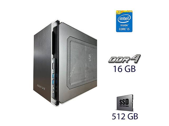 Игровой ПК Cougar QBX Tower NEW / Intel Core i5-10400F (6 (12) ядра по 2.9 - 4.3 GHz) / 16 GB DDR4 / 512 GB SSD / MSI...