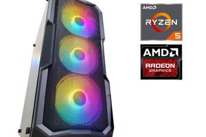 Игровой ПК DarkFlash Aquarius Mesh Black Tower NEW / AMD Ryzen 5 4500 (6 (12) ядер по 3.6 - 4.1 GHz) / 16 GB DDR4 / 4...