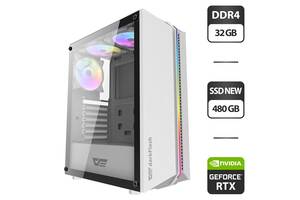 Игровой ПК DarkFlash DK151 Tower NEW / Intel Xeon E5-2697 v3 (14 (28) ядер по 2.6 - 3.6 GHz) / 32 GB DDR4 / 480 GB SS...