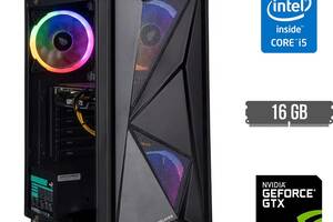 Игровой ПК DTop i76 ARGB SSD Tower / Intel Core i5-4590 (4 ядра по 3.3 - 3.7 GHz) / 16 GB DDR3 / 480 GB SSD / nVidia...