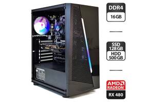 Игровой ПК Frontier Karo 22A Tower/ i5-4440/ 16GB RAM/ 128GB SSD/ Radeon RX 480 8GB