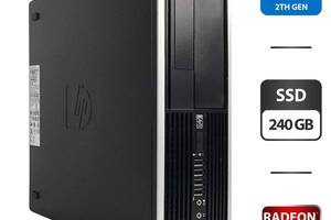 Игровой ПК HP Compaq Pro 6300 SFF / Intel Core i7-2600 (4 (8) ядра по 3.4 - 3.8 GHz) / 16 GB DDR3 / 240 GB SSD / AMD...