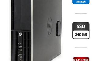 Компьютер HP Compaq Pro 6300 SFF / Intel Core i7-3770 (4 (8) ядра по 3.4 - 3.9 GHz) / 16 GB DDR3 / 240 GB SSD / AMD R...