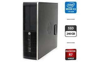 Игровой ПК HP Compaq Pro 6300 SFF/ Xeon E3-1230/ 16GB RAM/ 240GB SSD/ Radeon R7 350 4GB