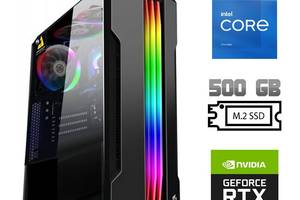 Игровой ПК / Intel Core i5-11400F (6 (12) ядер по 2.6 - 4.4 GHz) / 16 GB DDR4 / 500 GB SSD M.2 / nVidia GeForce RTX 3...