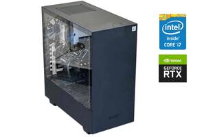 Игровой ПК NZXT Tower / Intel Core i7-10700F (8 (16) ядер по 2.9 - 4.8 GHz) / 64 GB DDR4 / 960 GB SSD / nVidia GeForc...