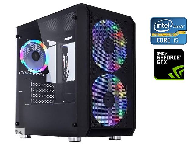 Игровой ПК Qube Neptune Tower NEW/ i5-11400F NEW/ 16GB RAM/ 1000GB SSD/ GeForce GTX 1080 Ti 11GB