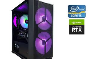 Игровой ПК Qube Wind Black (WIND_FMNU3) Tower NEW/ i5-10400F NEW/ 16GB RAM/ 500GB SSD/ GeForce RTX 2060 Dual EVO OC 6GB