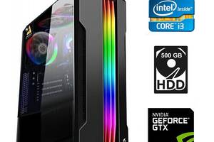 Игровой ПК Tower / Intel Core i3-2100 (2 (4) ядра по 3.1 GHz) / 8 GB DDR3 / 500 GB HDD / nVidia GeForce GTX 650, 1 GB...