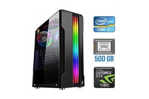 Игровой ПК Tower / Intel Core i7-2600 (4 (8) ядра по 3.4 - 3.8 GHz) / 16 GB DDR3 / 500 GB SSD NEW / nVidia GeForce GT...