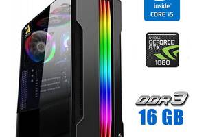 Игровой ПК Tower NEW/ i5-3470/ 16GB RAM/ 240GB SSD/ GeForce GTX 1060 6GB