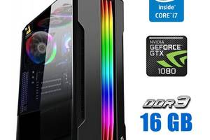 Игровой ПК Tower NEW / Intel Core i7-2600K (4 (8) ядра по 3.4 - 3.8 GHz) / 16 GB DDR3 NEW / 240 GB SSD NEW / nVidia G...