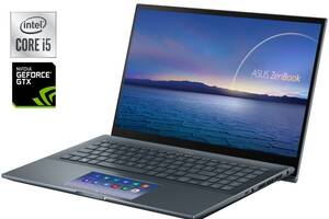 Игровой ультрабук Asus ZenBook Pro 15 UX535L / 15.6' (1920x1080) IPS Touch / Intel Core i5-10300H (4 (8) ядра по 2.5...
