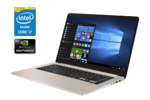 Игровой ультрабук Б-класс Asus Vivobook S15 S510U / 15' (1920x1080) IPS / Intel Core i7-8550U (4 (8) ядра по 1.8 - 4...