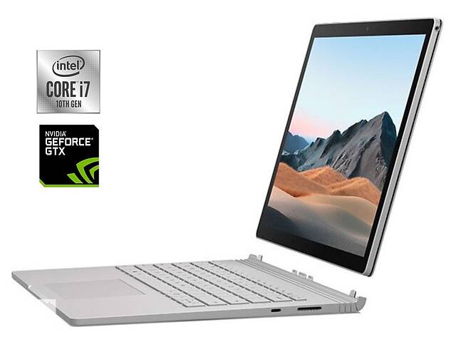 Игровой ультрабук-трансформер Microsoft Surface Book 3 / 15.0' (3240x2160) IPS Touch / Intel Core i7-1065G7 (4 (8) яд...