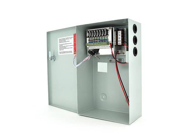 Импульсный источник бесперебойного питания PSU-5117 12V 5А, под АКБ 12V 7-9A, Metal Box