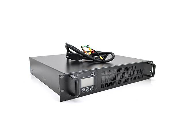 Инвертор с правильной синусоидой ONLINE Ritar RT-2KL-LCD, RACK 2000VA (1800Вт), 72В, Ток макс. 5A, под внешний АКБ, (...