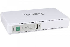 Источник бесперебойного питания для роутеров Hoco DB25 Smart Mini UPS 5V/9V/12V 8800 mAh White (1611918)