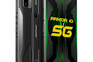 Защищенный смартфон Ulefone Armor 10 5G 8/128gb Black 5G NFC