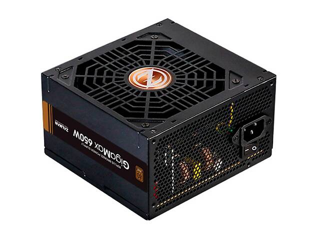 Zalman Блок питания Gigamax (650W), 88%, 80+ Bronze, 120mm, 1xMB 24pin(20+4), 1xCPU 8pin(4+4), 3xMolex