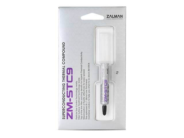 Zalman Термопаста ZM-STC9 9.1W/mK, 4.0 гр