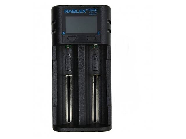 Зарядное устройство для аккумуляторов всех типов RABLEX RB 406 Ni-Mh/Li-ion/Ni-CD/18650/АА/ААА