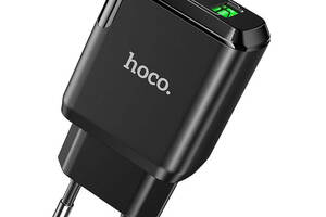Зарядное устройство HOCO N6 QC3.0 (2USB/3A) (Черный) 1175002