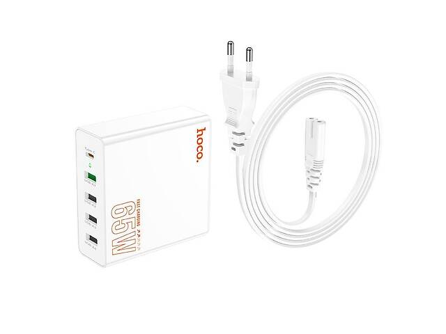 Зарядное устройство HOCO Vision C114A 4USB Type-C QC White N