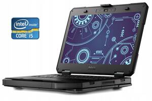 Защищенный ноутбук Б-класс Dell Latitude 5414 Rugged / 14' (1920x1080) IPS Touch / Intel Core i5-6300U (2 (4) ядра по...