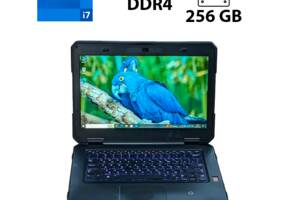 Защищенный ноутбук Dell Latitude 5414 Rugged / 14' (1920x1080) IPS / Intel Core i7-6600U (2 (4) ядра по 2.6 - 3.4 GHz...