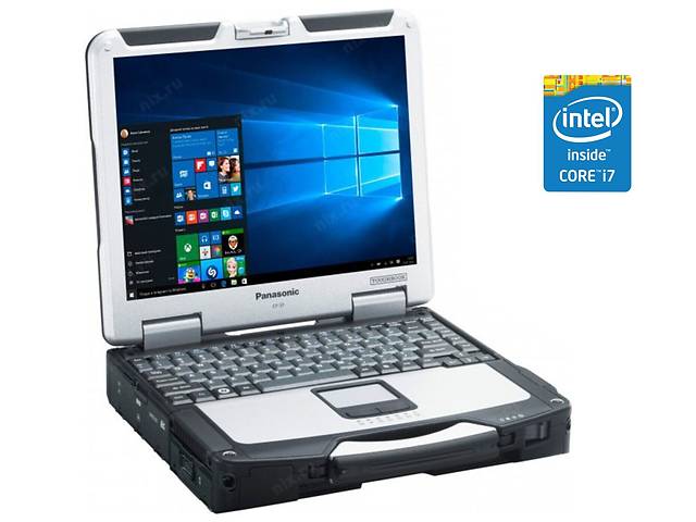 Защищенный ноутбук Panasonic Toughbook CF-31 / 13.1' (1024x768) TN / Intel Core i7-2620M (2 (4) ядра по 2.7 - 3.4 GHz...