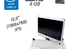 Защищенный ноутбук Panasonic Toughbook CF-C2 / 12.5' (1366х768) IPS Touch / Intel Core i5-4300U (2 (4) ядра по 1.9...