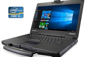 Защищенный ноутбук-трансформер Panasonic Toughbook CF-54 / 14' (1920x1080) IPS / Intel Core i5-7200U (2 (4) ядра по 2...