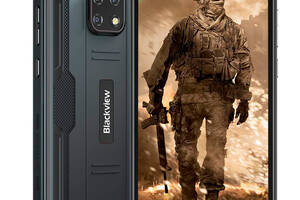 Защищенный смартфон Blackview BV4900 3/32GB Black черный Helio A22 IP68 IP69K MIL-STD-810G 5580 мА*ч